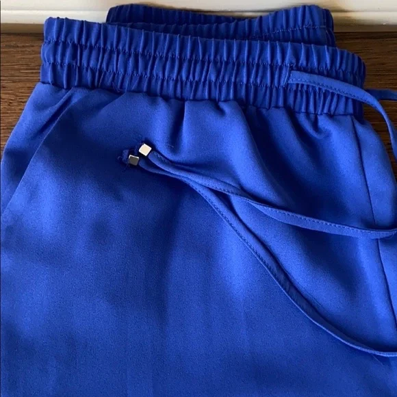 Royal Blue Forever 21 Drawstring Pants - Picture 3 of 7